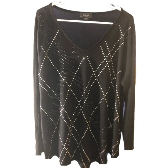 Women’s Plus Size Long Sleeve Blouse - Size 2X - Belldini Los Angeles - New - Picture 1 of 6